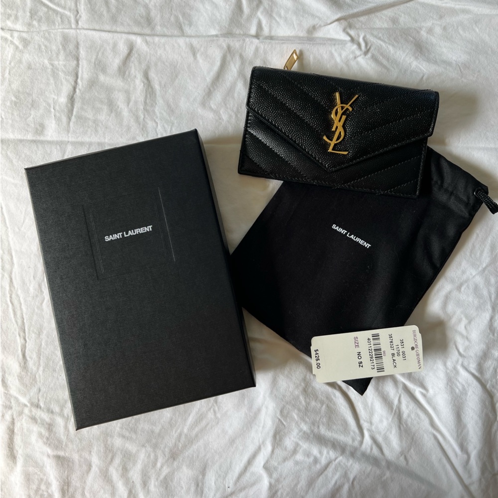 YSL Envelope Card Case